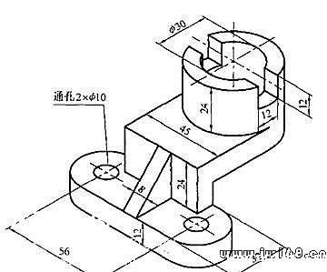 10道CAD几何练习图十