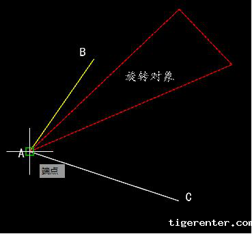 CAD如何旋转角度