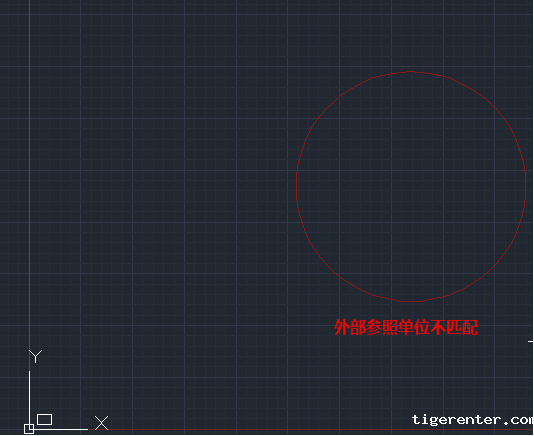 在CAD外部参照添加图形后便不匹配