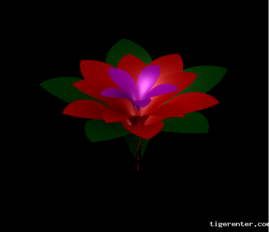 CAD绘制三维鲜花教程434.png CAD绘制三维鲜花教程434.png