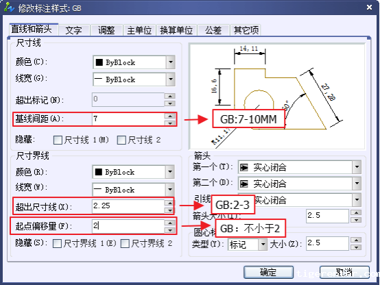 CAD设置国际尺寸标注样式143.png CAD设置国际尺寸标注样式143.png