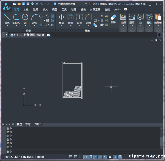 CAD附着外部参考操作 CAD附着外部参考操作