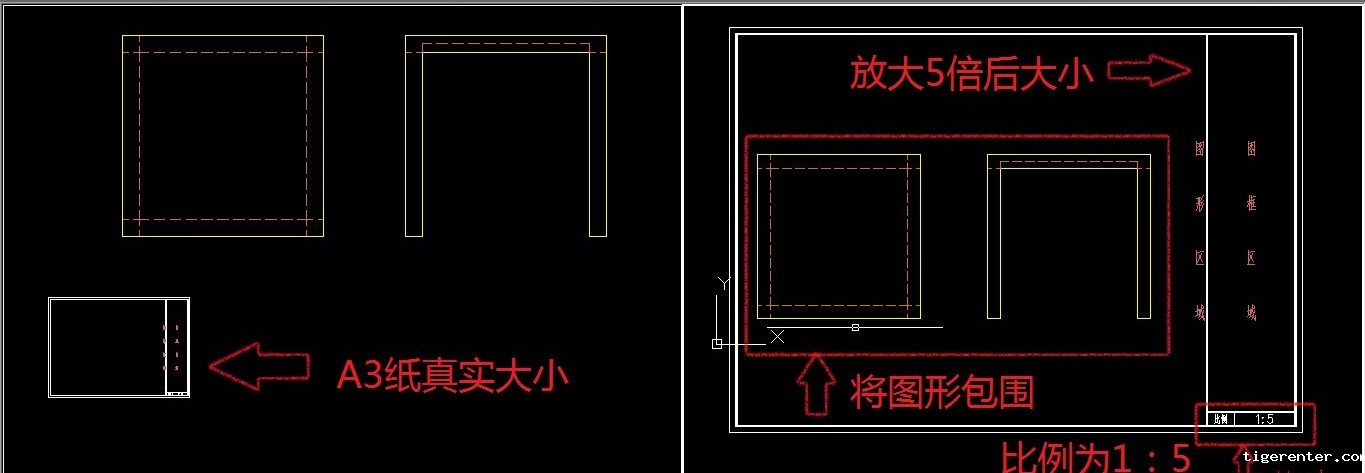 CAD中按比例出图的具体操作步骤  CAD中按比例出图的具体操作步骤