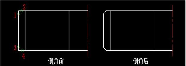 CAD图形对象的倒角操作指南 CAD图形对象的倒角操作指南