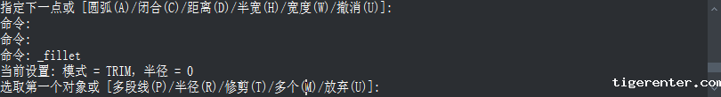 CAD圆角对象的创建步骤及模式设置 CAD圆角对象的创建步骤及模式设置