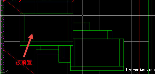 CAD中如何将图形前置和后置 CAD中如何将图形前置和后置
