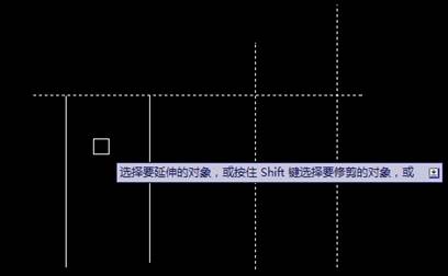 CAD通过shift键切换延伸与修剪命令 CAD通过shift键切换延伸与修剪命令