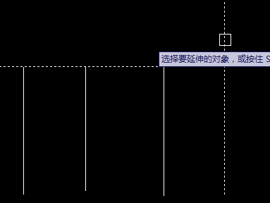 CAD通过shift键切换延伸与修剪命令 CAD通过shift键切换延伸与修剪命令