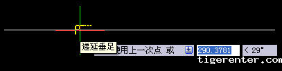 CAD中什么是递延垂足和递延切点 CAD中什么是递延垂足和递延切点