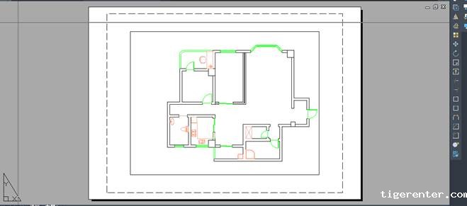 CAD中如何在一幅大图中截取其中一部分打印 CAD中如何在一幅大图中截取其中一部分打印
