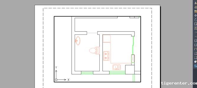 CAD中如何在一幅大图中截取其中一部分打印 CAD中如何在一幅大图中截取其中一部分打印