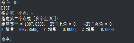 CAD如何查询两点之间距离 CAD如何查询两点之间距离