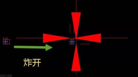 为什么CAD图块炸开后里面的标注箭头变得很大 为什么CAD图块炸开后里面的标注箭头变得很大