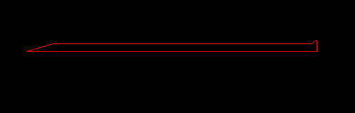 CAD绘制钢钉的画法 CAD绘制钢钉的画法