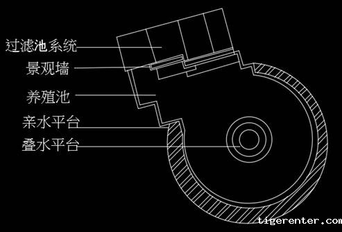CAD画鱼池的教程