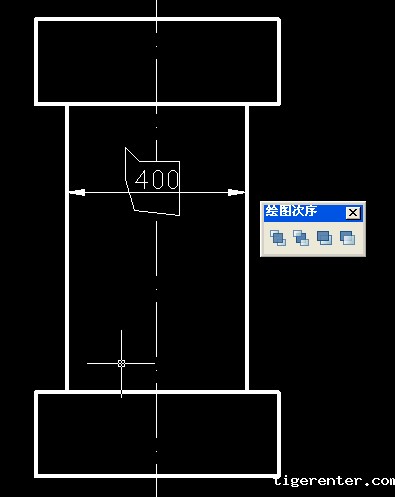 用CAD区域覆盖解决线条穿越尺寸数字的问题 用CAD区域覆盖解决线条穿越尺寸数字的问题