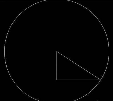 如何用CAD画图测算三角形的边长 如何用CAD画图测算三角形的边长