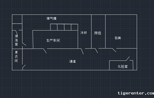 cad怎么画厂房的线条平面图? cad怎么画厂房的线条平面图?