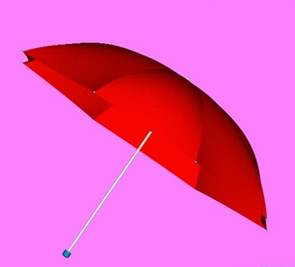 CAD雨伞建模教程  CAD雨伞建模教程
