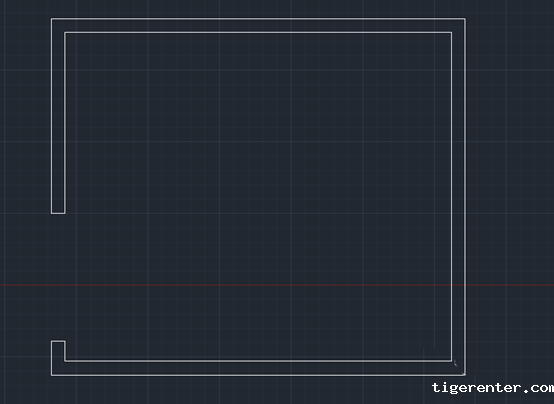 CAD2019怎么画一扇窗户 CAD2019怎么画一扇窗户