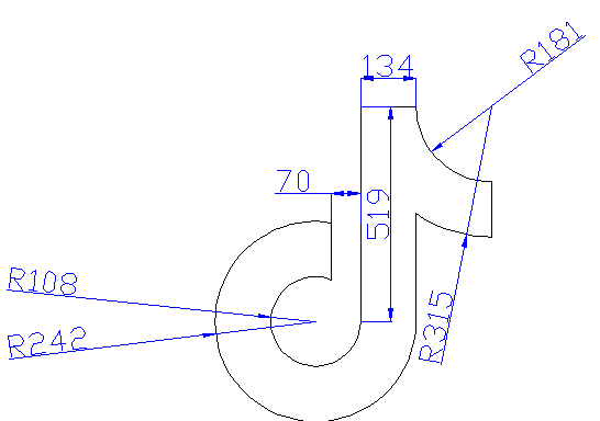 用CAD设计一个抖音logo 用CAD设计一个抖音logo