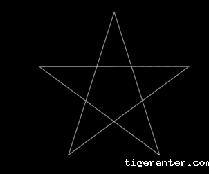 怎么用CAD画星星 怎么用CAD画星星