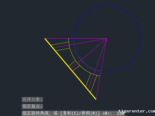 CAD图形旋转的教程 CAD图形旋转的教程