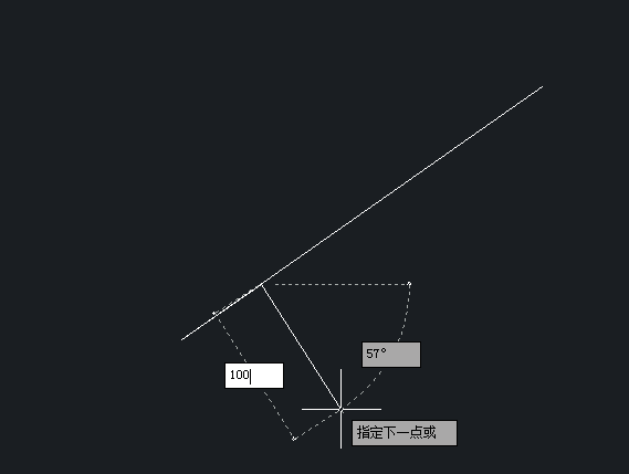 CAD怎么在直线的任意一点画另一条直线 CAD怎么在直线的任意一点画另一条直线