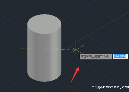 CAD怎么剖切圆柱体 CAD怎么剖切圆柱体