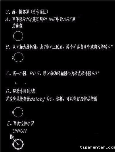 CAD怎么画一条曲线弹簧 CAD怎么画一条曲线弹簧