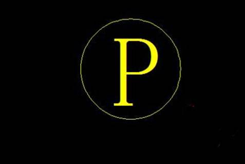 CAD画一个停车标志平面图的教程 CAD画一个停车标志平面图的教程