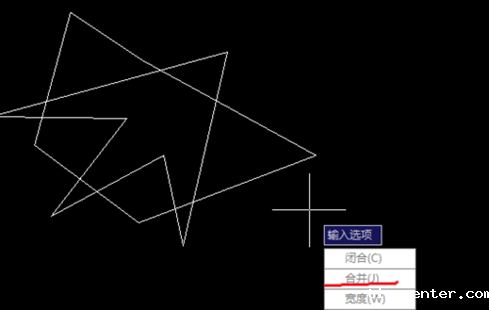 CAD怎么把分散的线段合并成一个整体 CAD怎么把分散的线段合并成一个整体