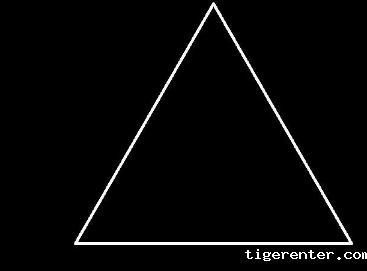 CAD怎么画减速让行的交通标志符号 CAD怎么画减速让行的交通标志符号