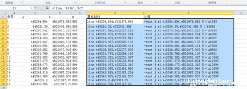cad如何批量导入坐标