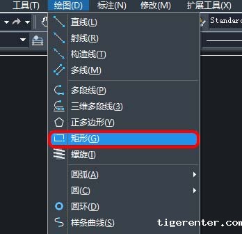 CAD如何绘制长度固定的矩形 CAD如何绘制长度固定的矩形