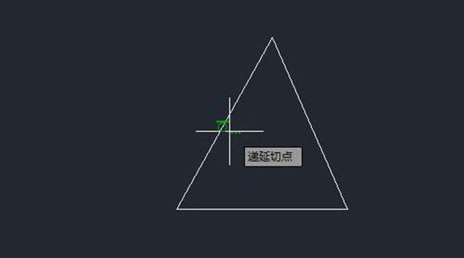 CAD如何在三角形里画一个相切圆 CAD如何在三角形里画一个相切圆