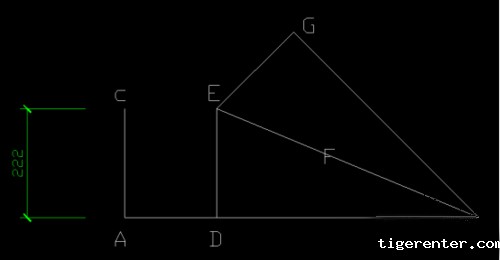 CAD中45°弯头的画法.jpg CAD中45°弯头的画法.jpg