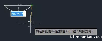 绘制圆弧的时候为什么半径有时需要设置为负数? 绘制圆弧的时候为什么半径有时需要设置为负数?