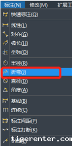 CAD折弯标注和折弯线性标注的使用方法