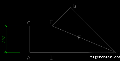CAD如何根据规定度数绘制弯头？