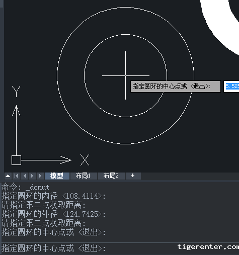 CAD圆环快捷键 CAD圆环快捷键