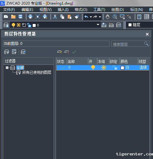 CAD图层特性管理器快捷键 CAD图层特性管理器快捷键