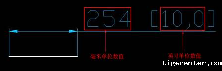 CAD同时标注单位数值技巧 CAD同时标注单位数值技巧