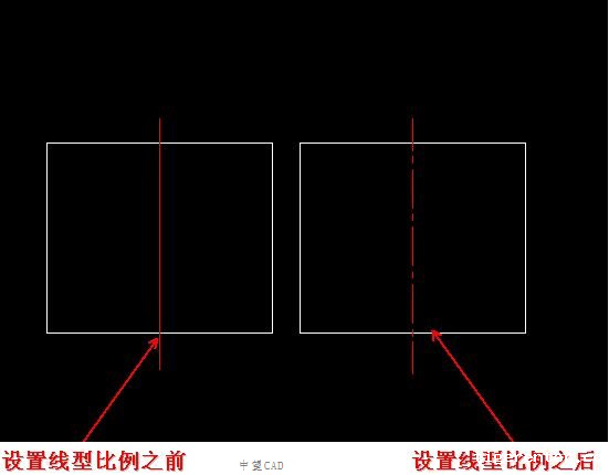 在CAD中我们绘制的中心线不够明显怎么办? 在CAD中我们绘制的中心线不够明显怎么办?