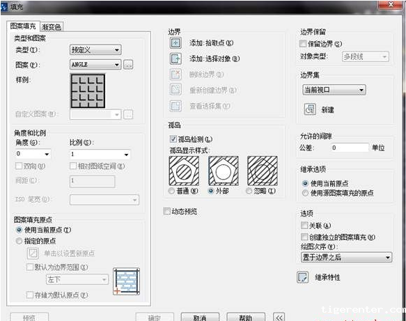 CAD如何只填充图形 CAD如何只填充图形