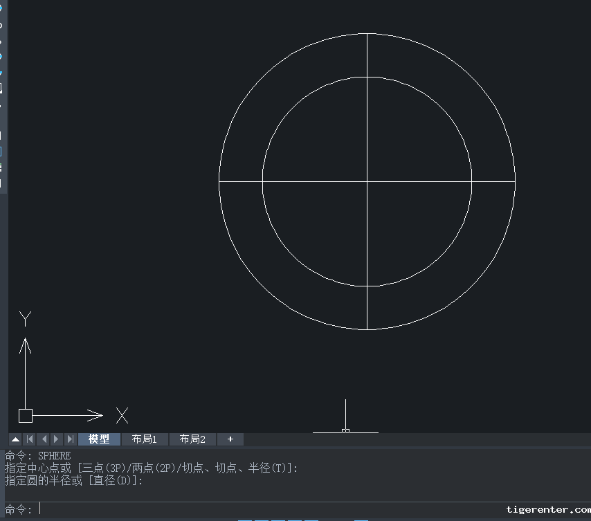 cad怎样画球体? cad怎样画球体?