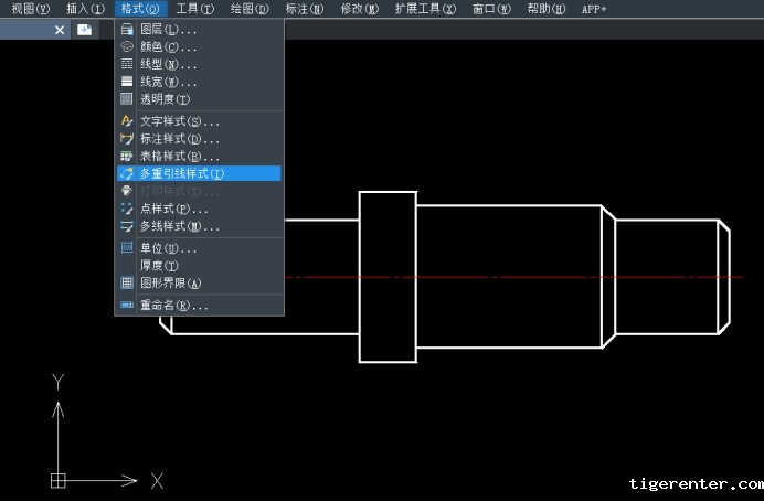 CAD中设置多重引线标注样式的方法 CAD中设置多重引线标注样式的方法