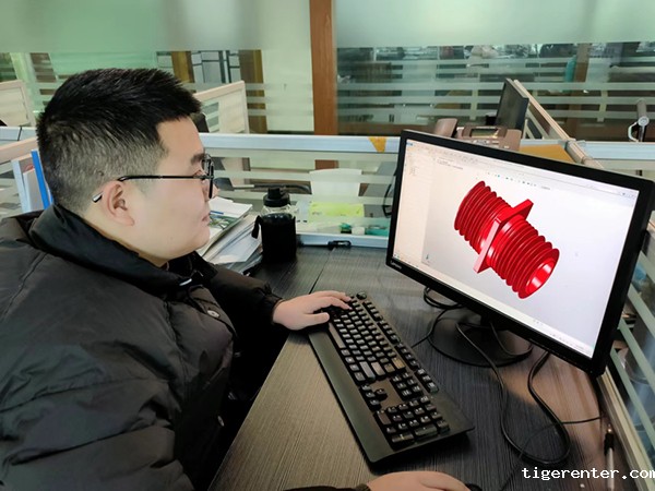 七一电器工程师使用tigerenter3D进行设计工作