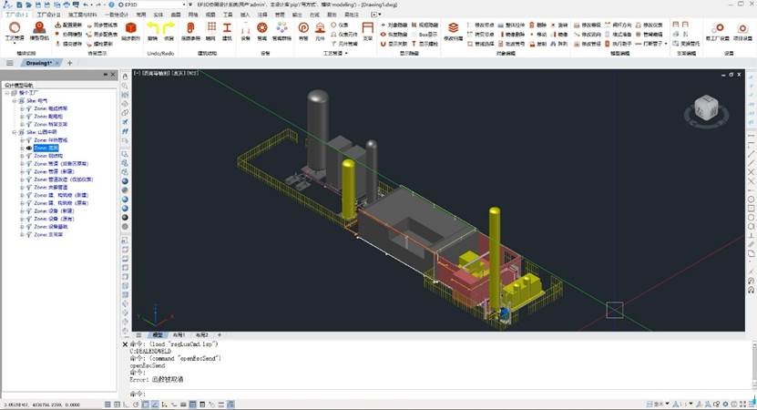 使用新利全站体育官网登录+EP3D绘图工作界面